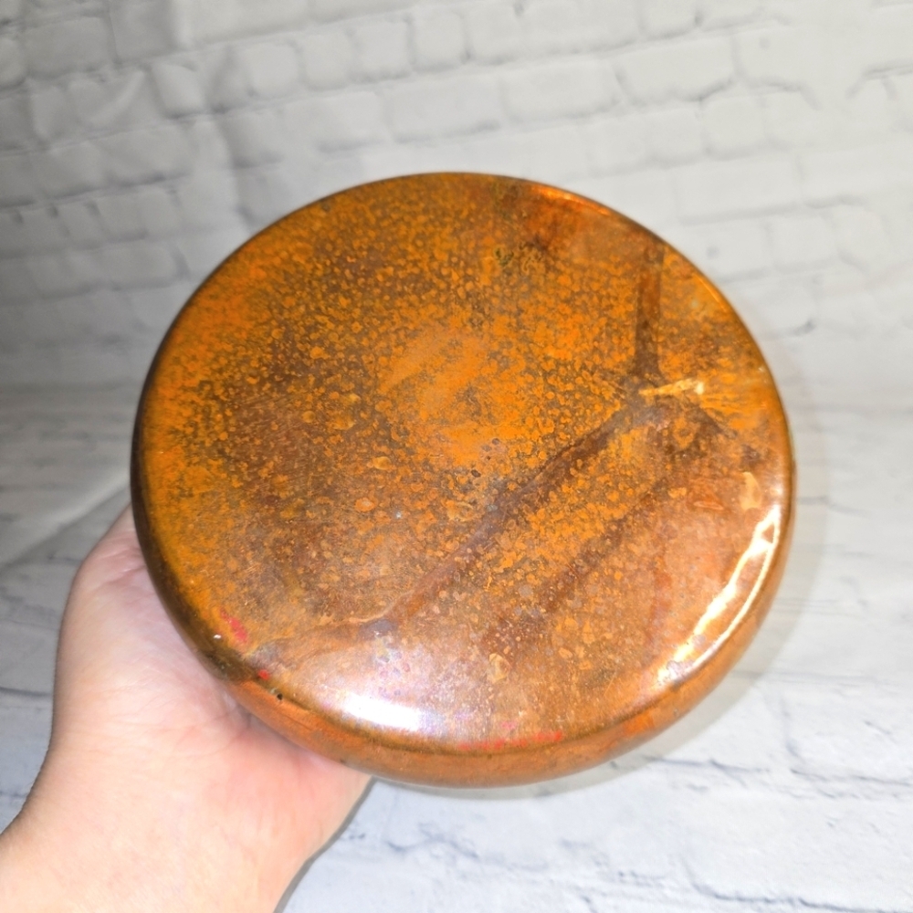 Engraved Copper Bowl - Picture 4 of 4